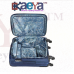 OkaeYa Safari Fabric 59 cms Navy Blue Soft Sided Carry-On (TETRA 4W 59 NAVY BLUE)